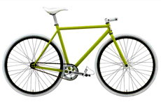 700C fixed gear bicycle